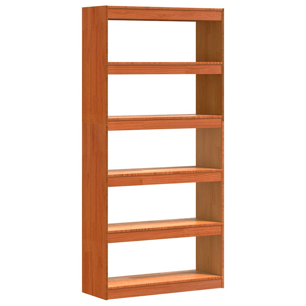 Armadio per Libri Marrone cerato 80 x 30 x 167,5 cm | homemem39