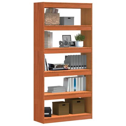Armadio per Libri Marrone cerato 80 x 30 x 167,5 cm | homemem39