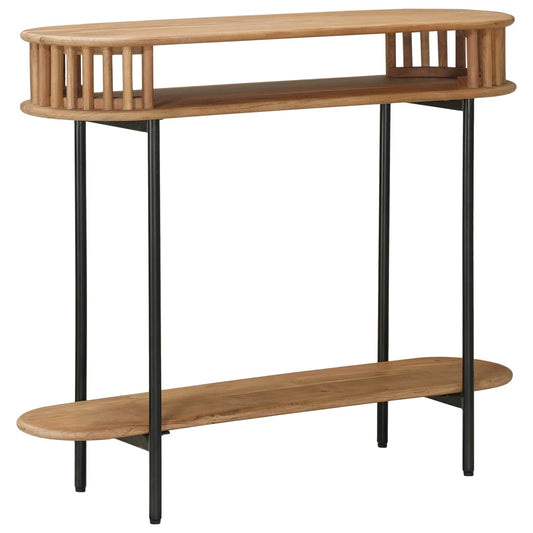 Tavolino fatto a mano Marrone Teak 90 x 30 x 75 cm | homemem39