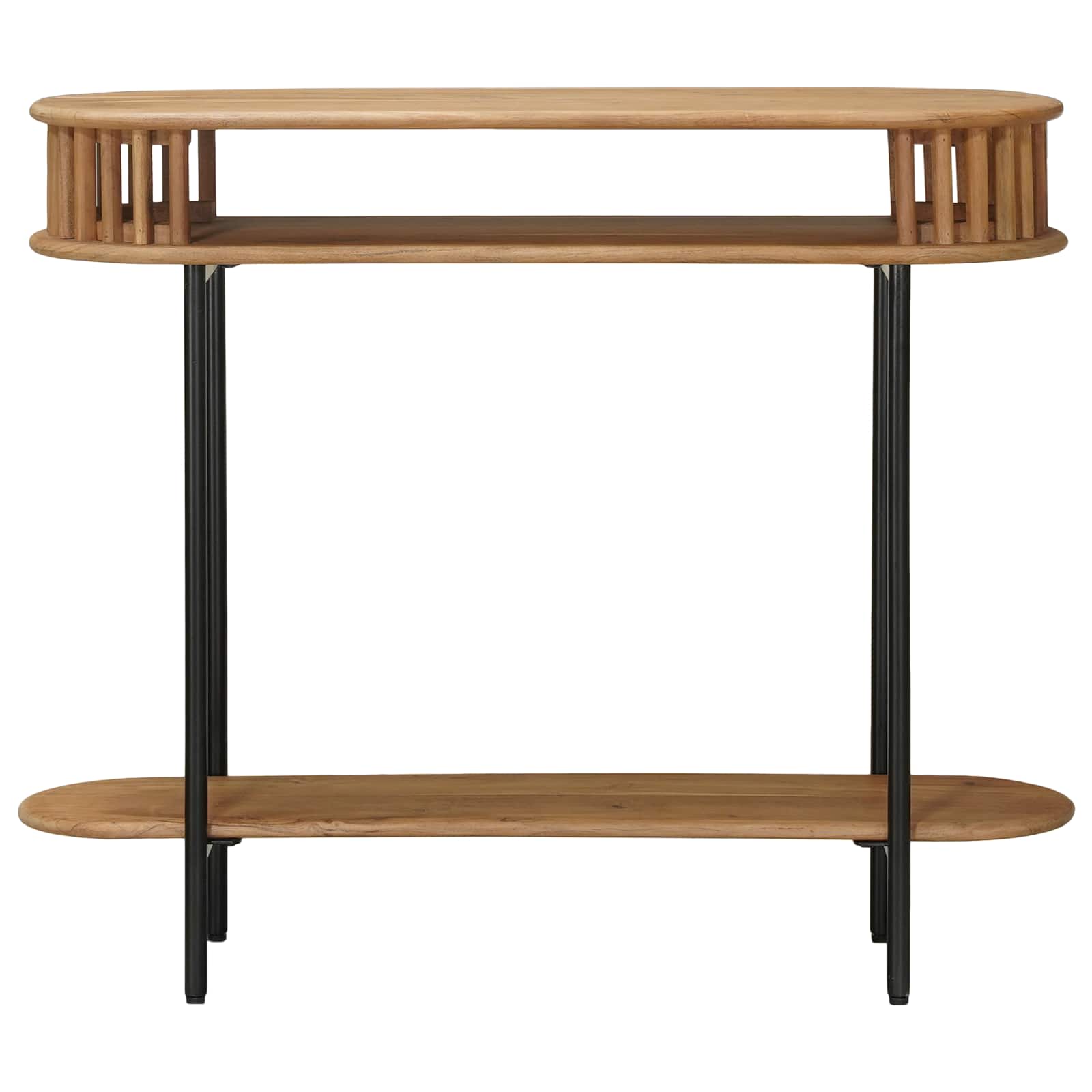 Tavolino fatto a mano Marrone Teak 90 x 30 x 75 cm | homemem39
