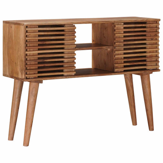Tavolino fatto a mano Marrone Teak 100 x 30 x 75 cm | homemem39