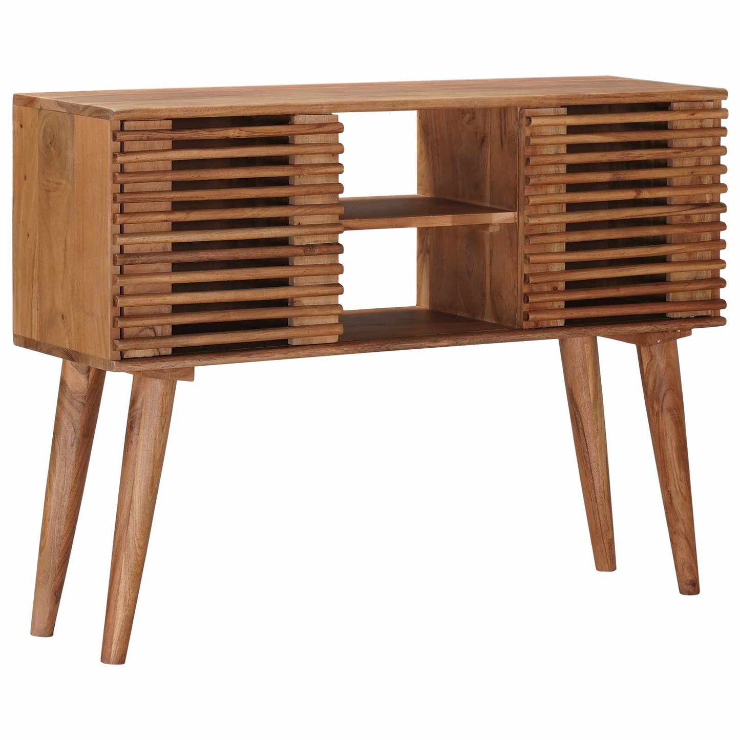 Tavolino fatto a mano Marrone Teak 100 x 30 x 75 cm | homemem39