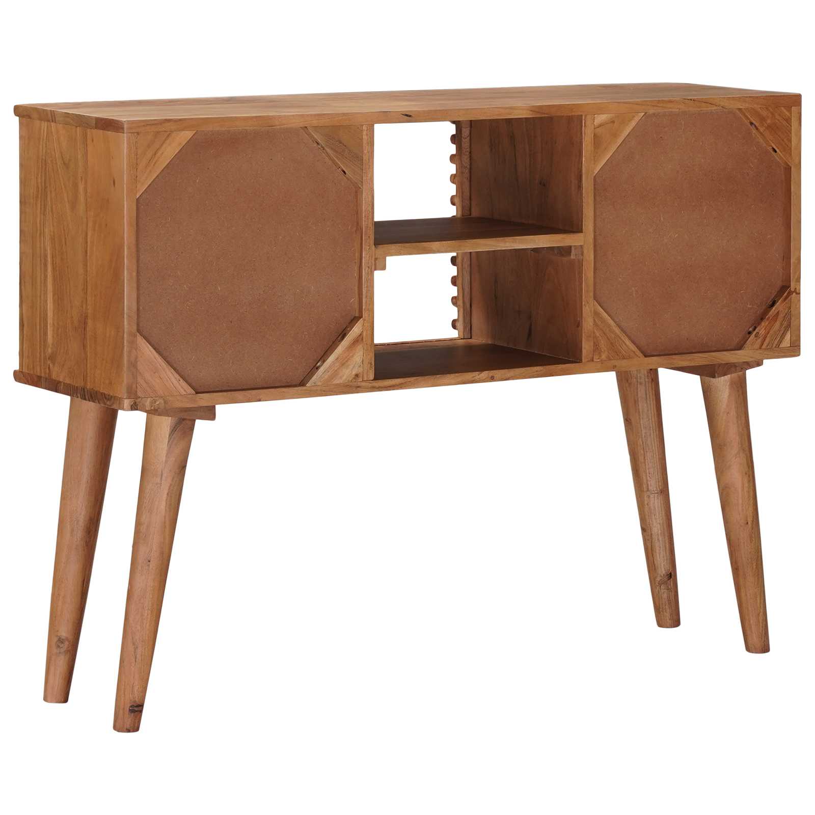 Tavolino fatto a mano Marrone Teak 100 x 30 x 75 cm | homemem39