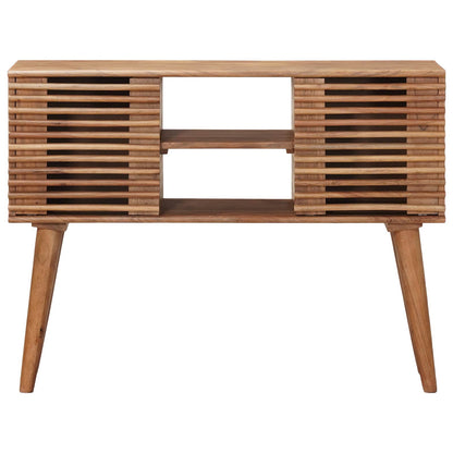 Tavolino fatto a mano Marrone Teak 100 x 30 x 75 cm | homemem39