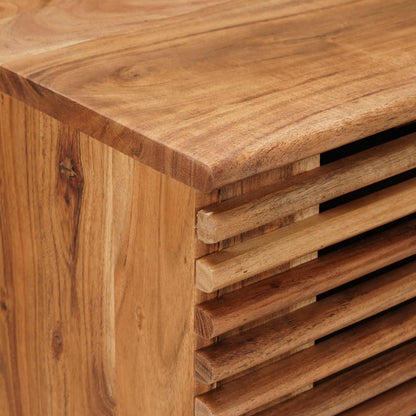 Mobile TV con archiviazione con porta Naturale 90 x 30 x 40 cm | homemem39