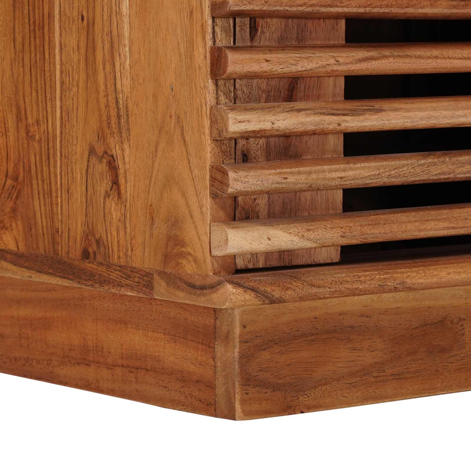Mobile TV con archiviazione con porta Naturale 90 x 30 x 40 cm | homemem39