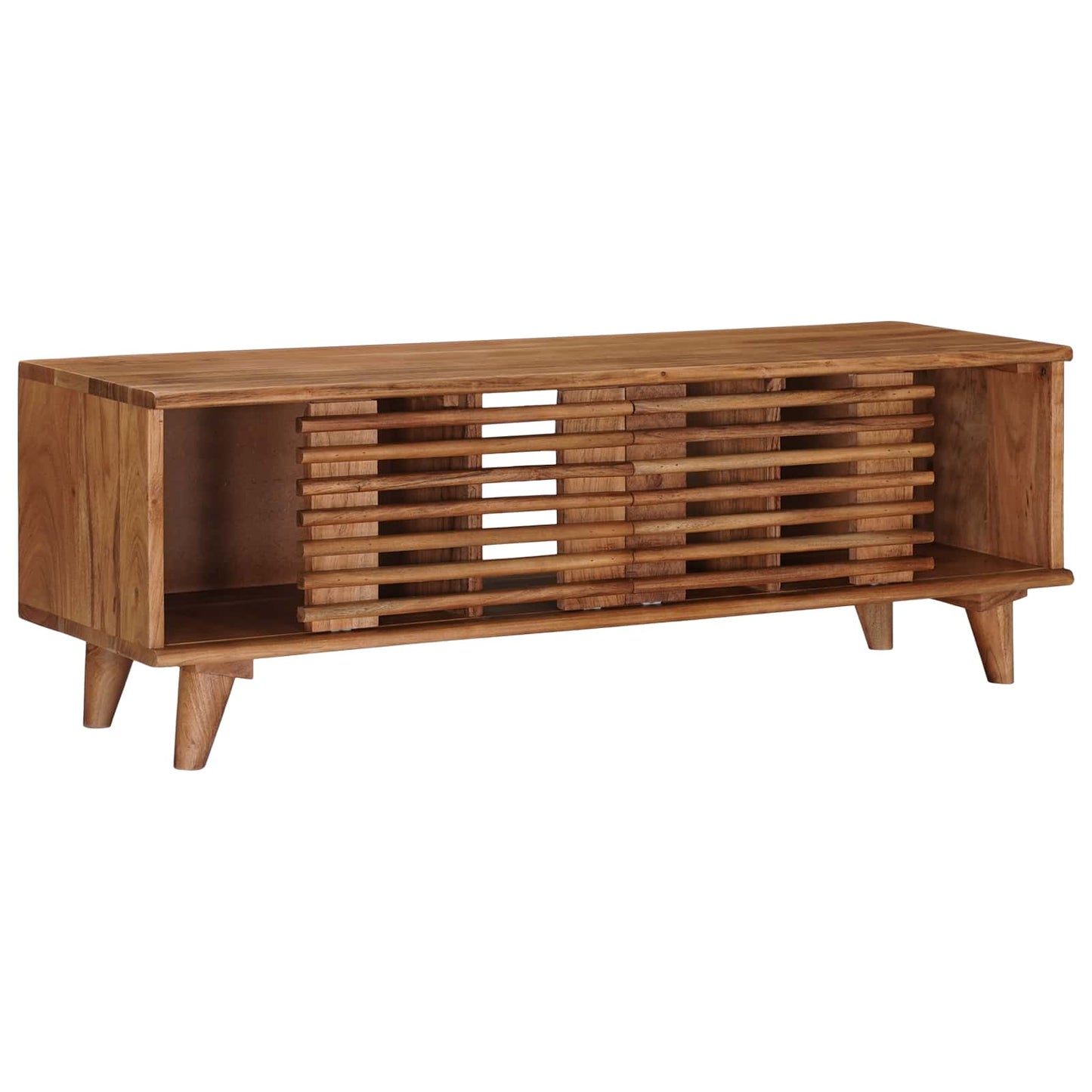 Mobile TV con archiviazione con porta Naturale 105 x 30 x 35 cm | homemem39