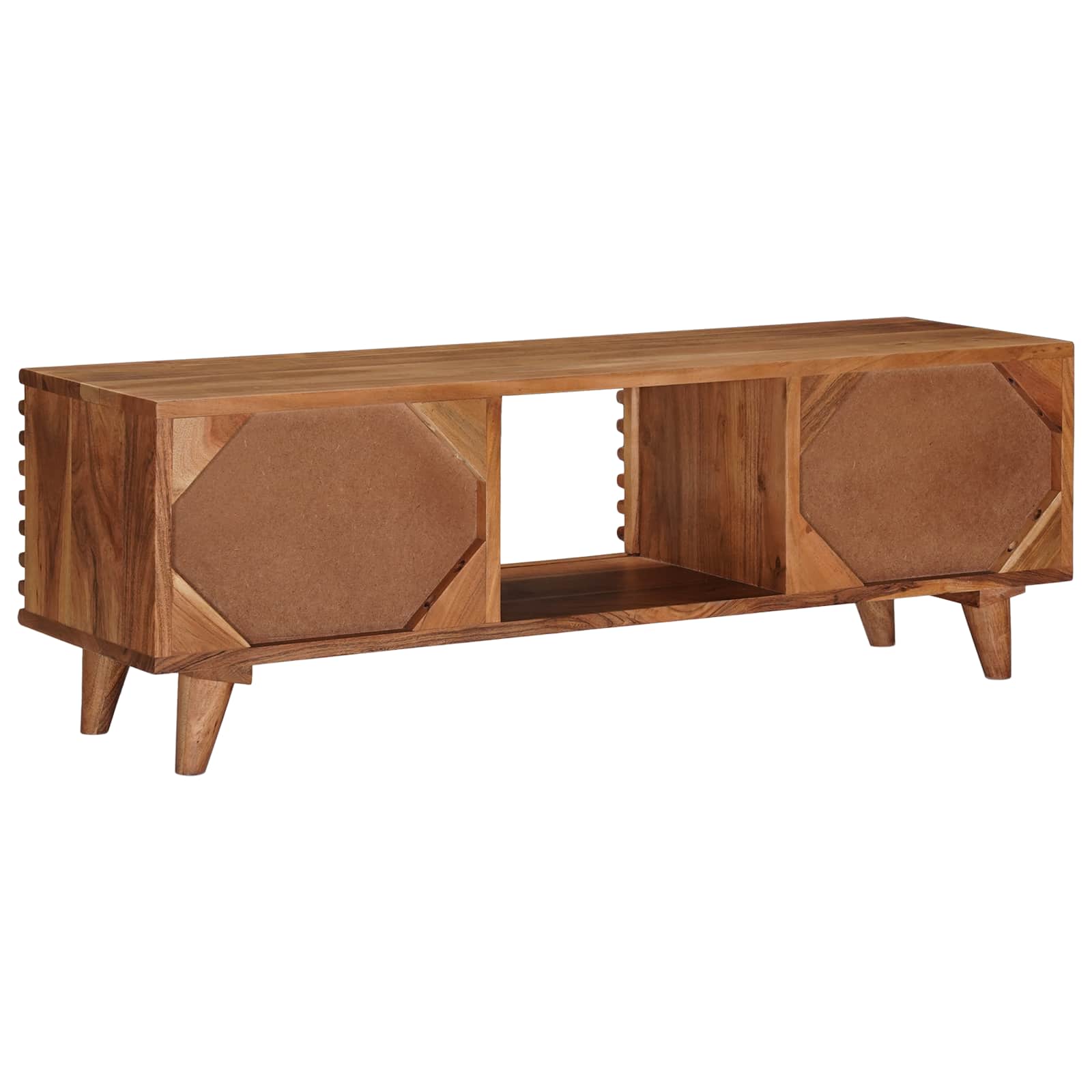 Mobile TV con archiviazione con porta Naturale 105 x 30 x 35 cm | homemem39