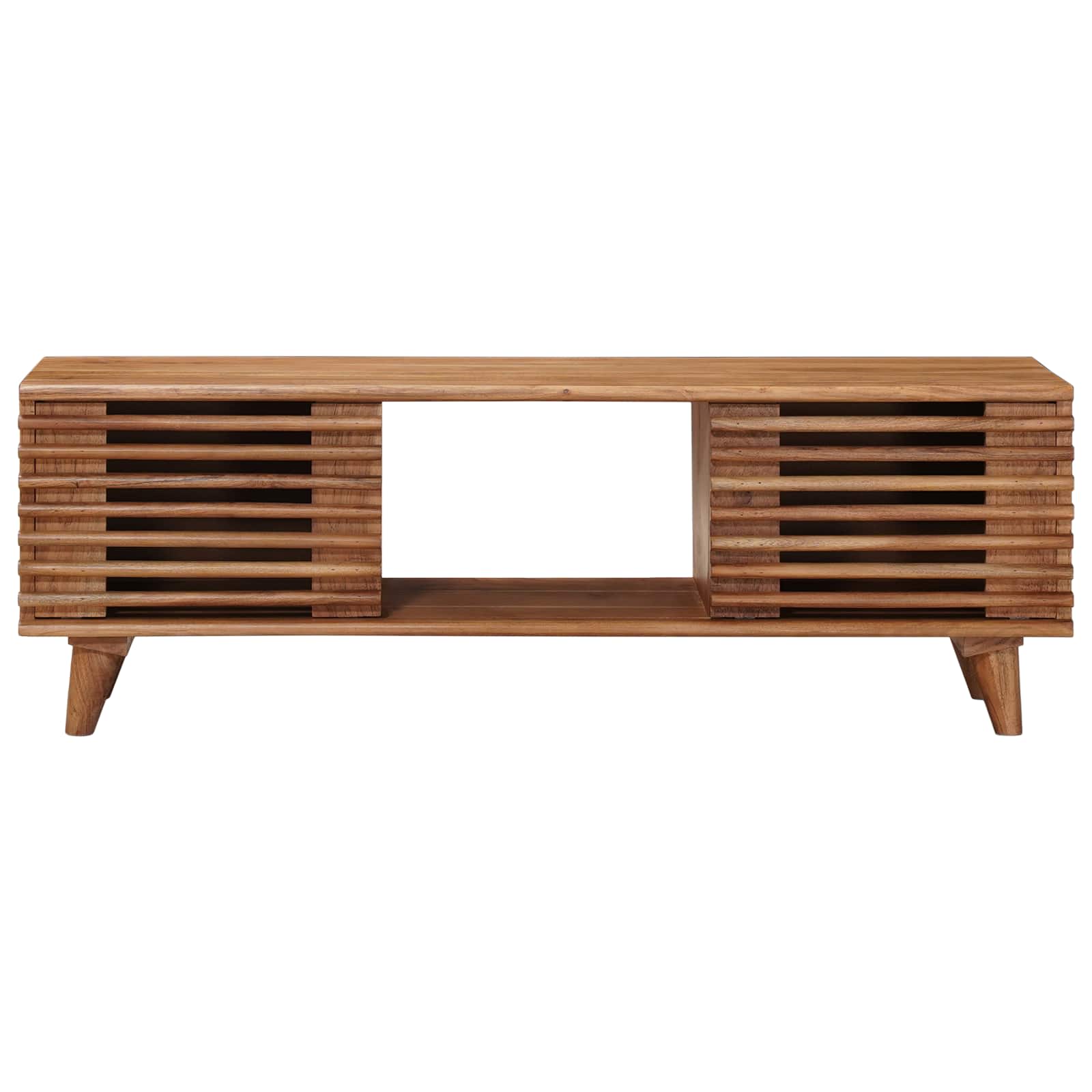 Mobile TV con archiviazione con porta Naturale 105 x 30 x 35 cm | homemem39