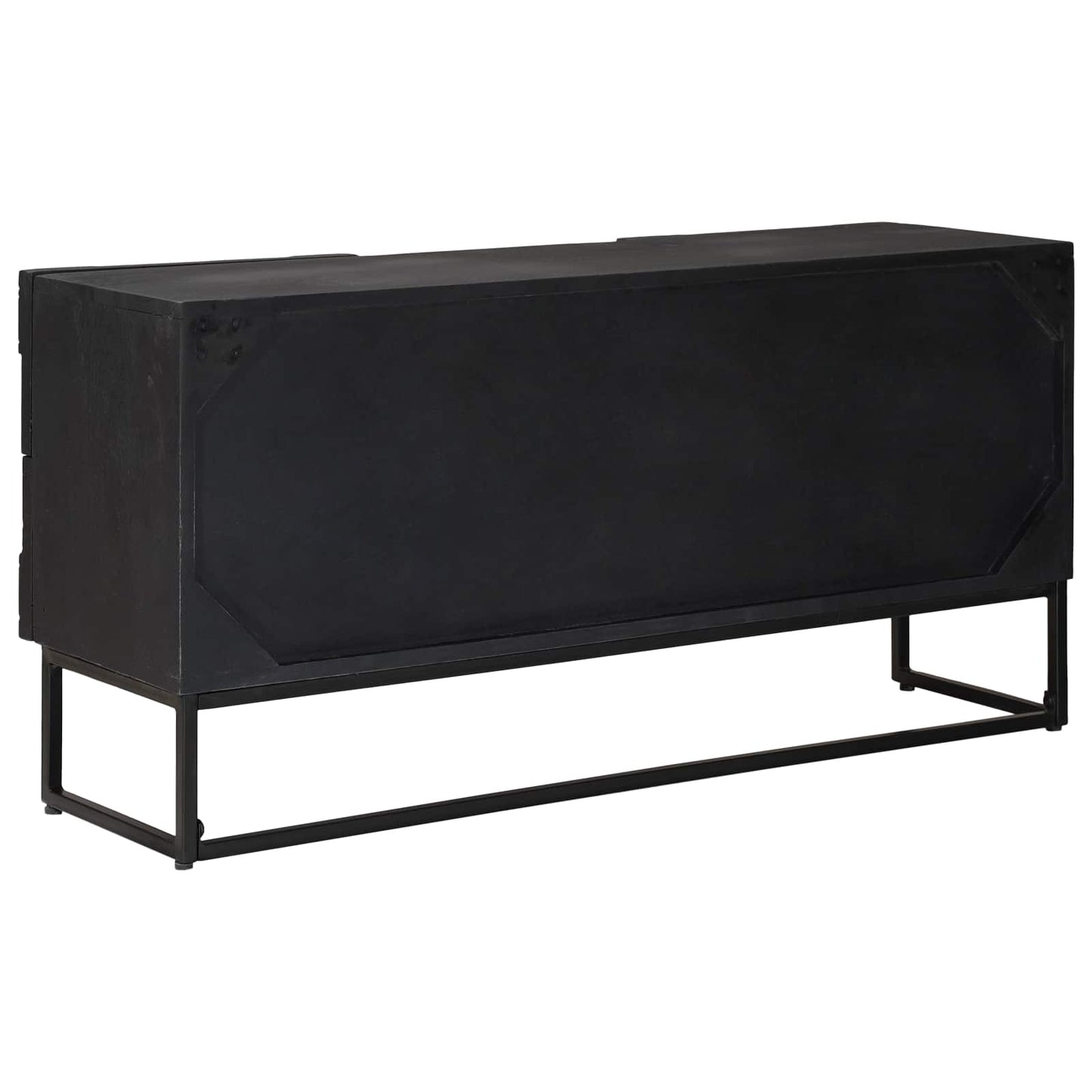 Mobile TV con cassetto con lo scaffale Nero 105 x 30 x 54 cm | homemem39