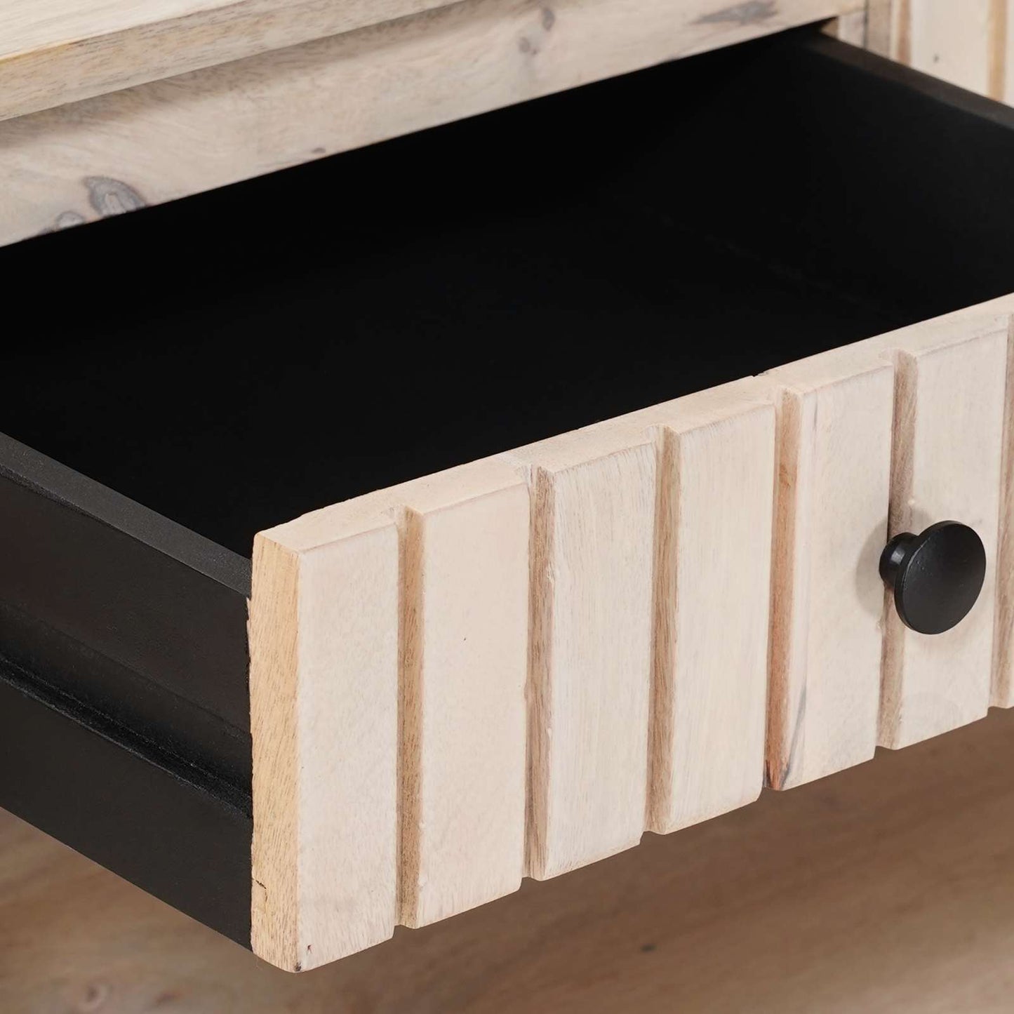 Tavolo da Caffè Fatto a Mano Bianco 85 x 45 x 50 cm | homemem39
