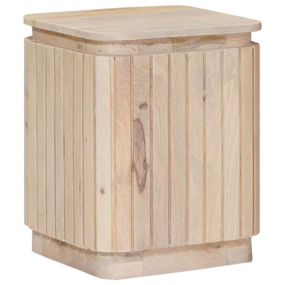Set di Tavolini Fatti a Mano 2 pcs Bianco 45 x 45 x 45 cm