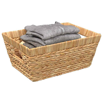 Cesti per Stoccaggio 2 pcs Naturale 38 x 28 x 15 cm