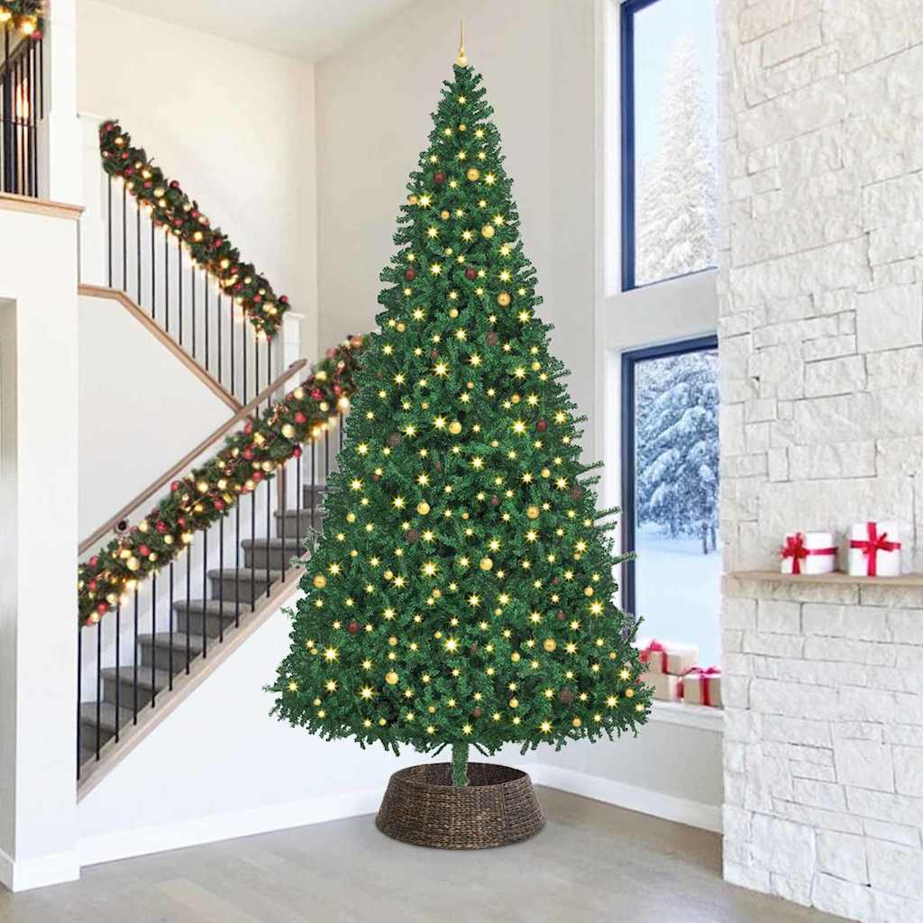 Collare per Albero di Natale Nero 90 x 90 x 28 cm