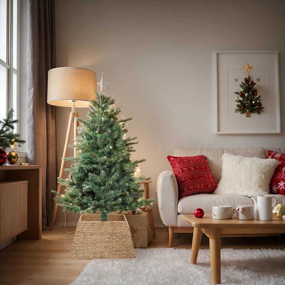 Collare per Albero di Natale Marrone 70 x 70 x 28 cm | homemem39
