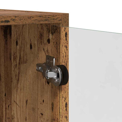 Credenza Legno vecchio 68 x 37 x 142 cm Legno multistrato