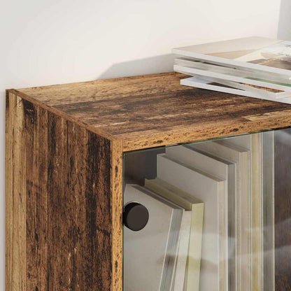 Credenza Legno vecchio 68 x 37 x 142 cm Legno multistrato