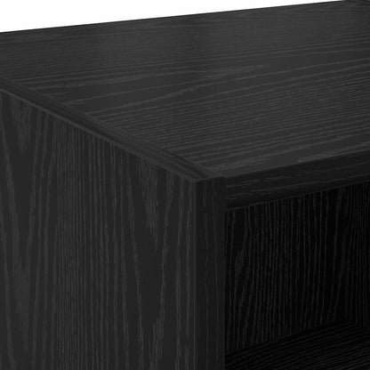 Credenza Rovere Nero 40 x 42,5 x 185 cm Legno multistrato
