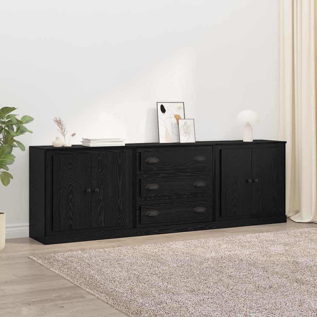 Sideboards 3 pcs Rovere artigianale 210 x 35,5 x 67,5 cm