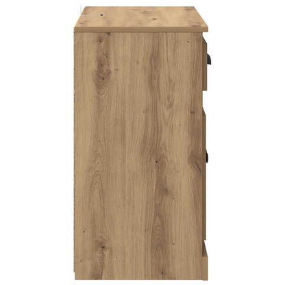 Sideboards 2 pz Rovere artigianale 70 x 35,5 x 67,5 cm