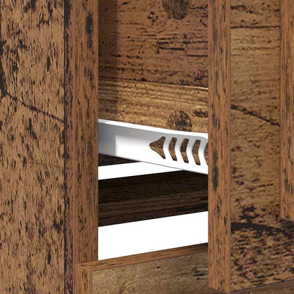 Sideboards con cassetto 2 pcs Legno vecchio 70 x 35,5 x 67,5 cm