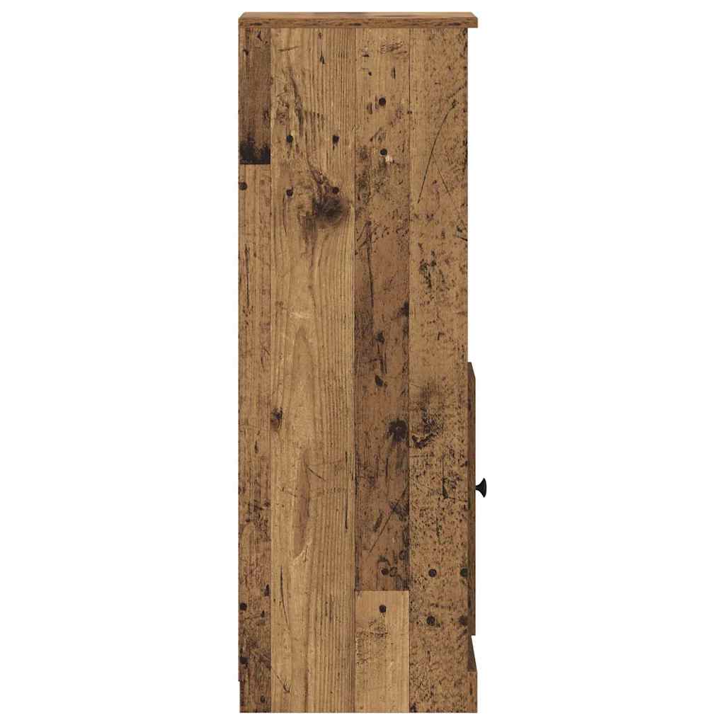 Credenza con cassetto 3 pcs Legno vecchio Legno multistrato | homemem39