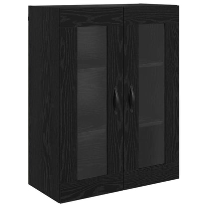 Armadi da Muro 2 pcs Rovere Nero 69,5 x 34 x 90 cm