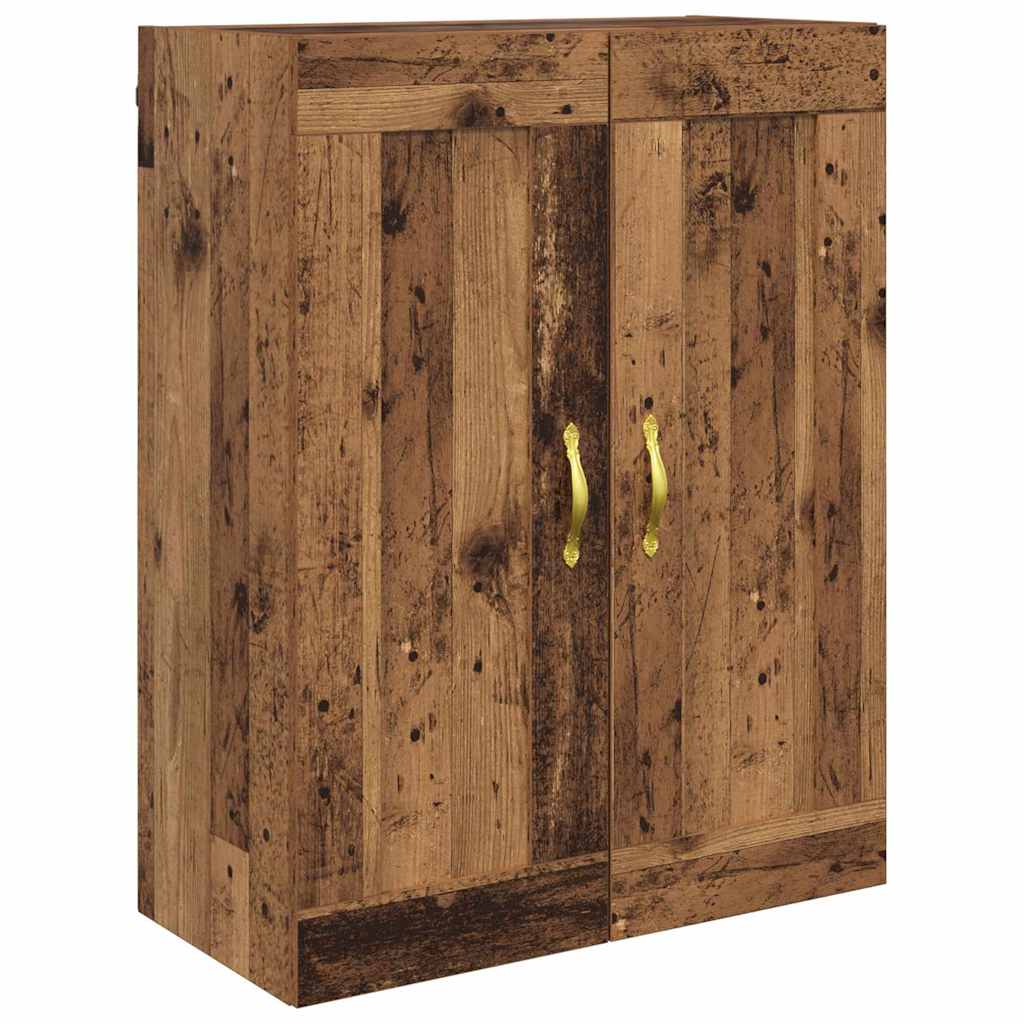 Armadietti a Muro 2 pcs Legno vecchio 69,5 x 34 x 90 cm