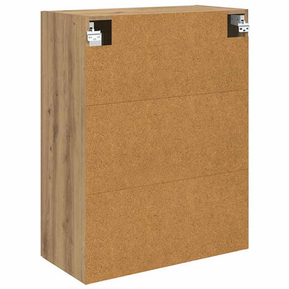 Armadietti a Muro 2 pcs Rovere artigianale 69,5 x 34 x 90 cm