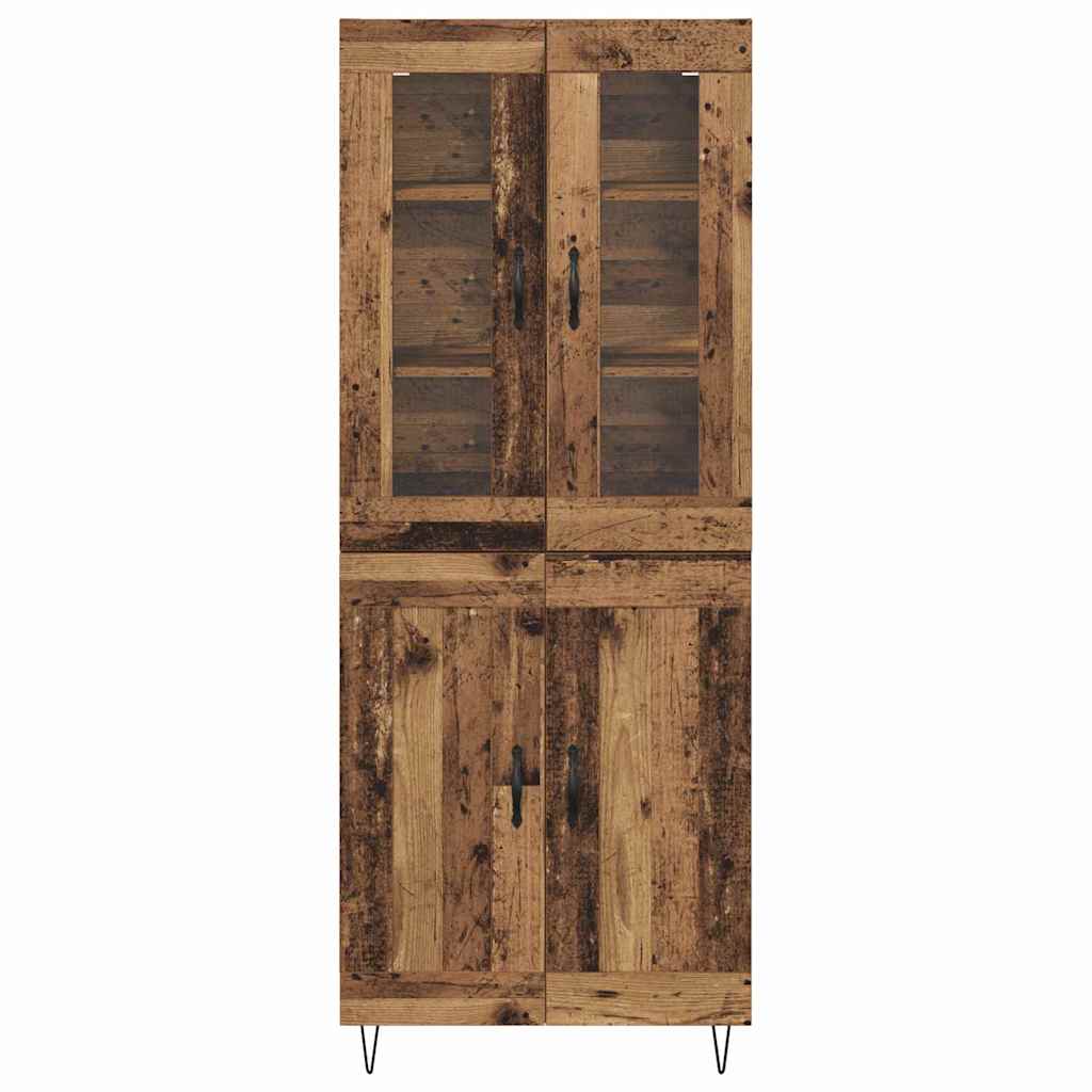 Credenza Legno vecchio 69,5 x 34 x 180 cm Legno multistrato