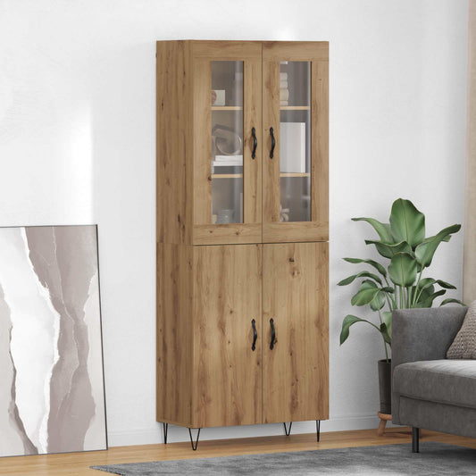 Credenza Rovere artigianale 69,5 x 34 x 180 cm