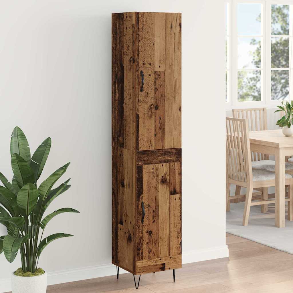 Credenza Legno vecchio 69,5 x 34 x 180 cm Legno multistrato