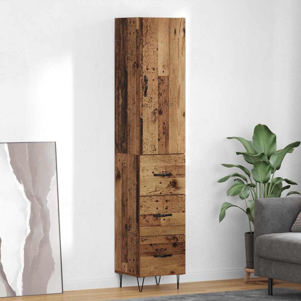 Credenza Legno vecchio 69,5 x 34 x 180 cm Legno multistrato