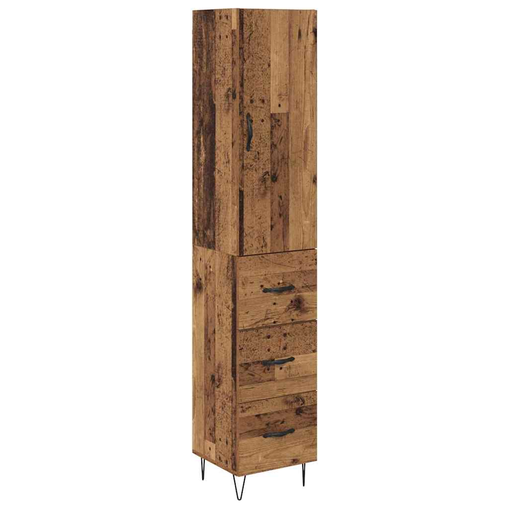 Credenza Legno vecchio 69,5 x 34 x 180 cm Legno multistrato