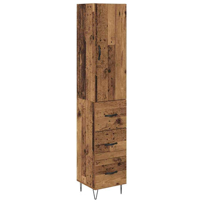 Credenza Legno vecchio 69,5 x 34 x 180 cm Legno multistrato