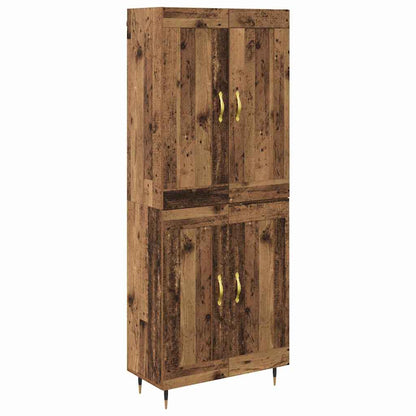 Credenza Legno vecchio 69,5 x 34 x 180 cm Legno multistrato