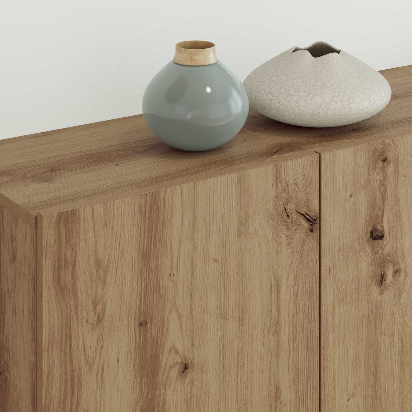 Mobile TV 4 pcs Rovere artigianale Legno multistrato