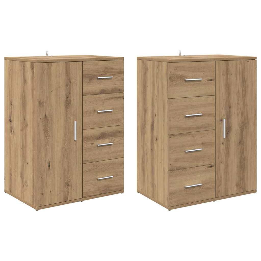 Sideboards Corona 2 pcs Rovere artigianale 59 x 39 x 80 cm