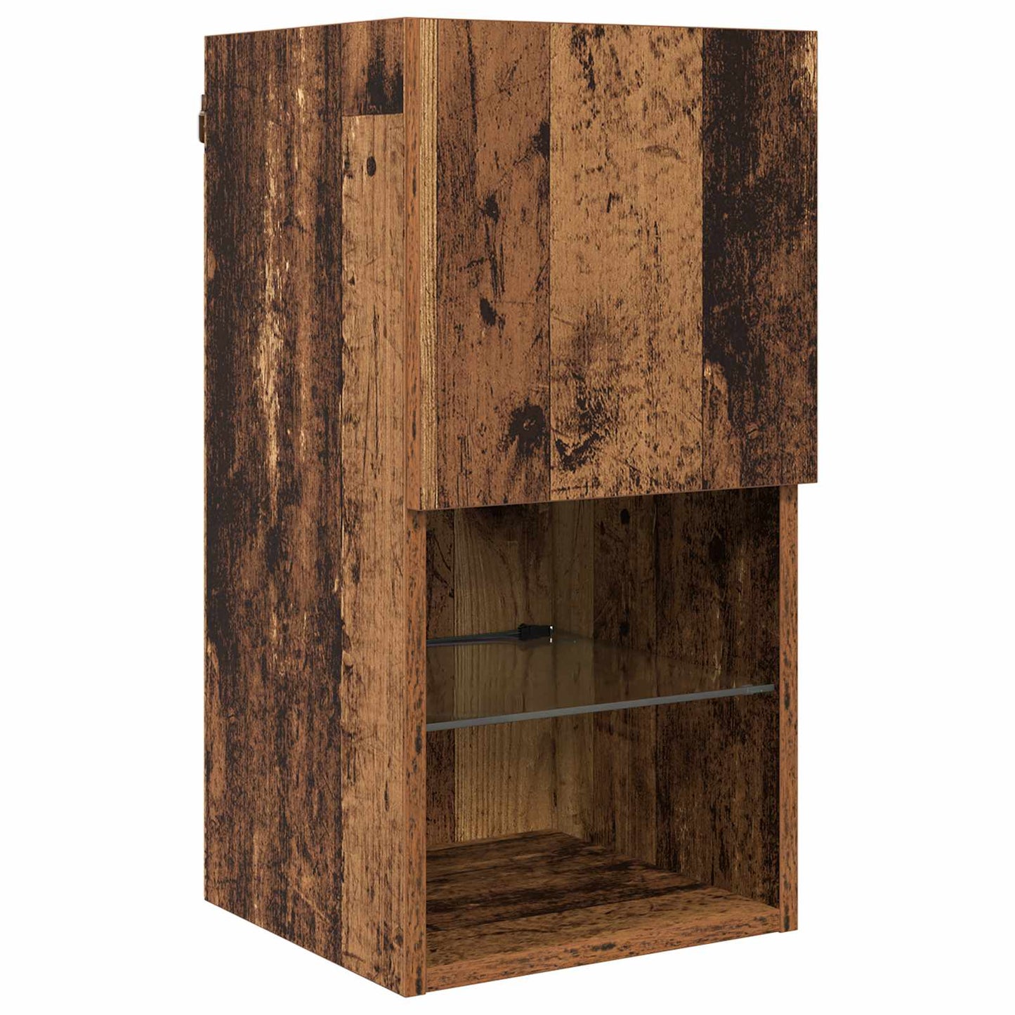 Unità TV da Parete 6 pcs Legno vecchio Legno multistrato