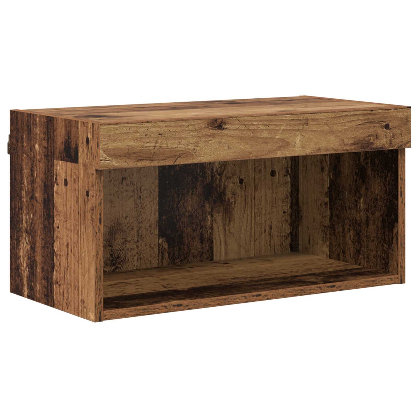 Unità TV da Parete 6 pcs Legno vecchio Legno multistrato