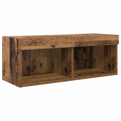 Unità per TV a Muro Legno vecchio Legno multistrato