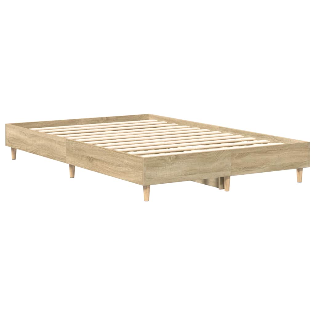 Struttura del letto Sonoma 137 x 190 cm Legno multistrato | homemem39