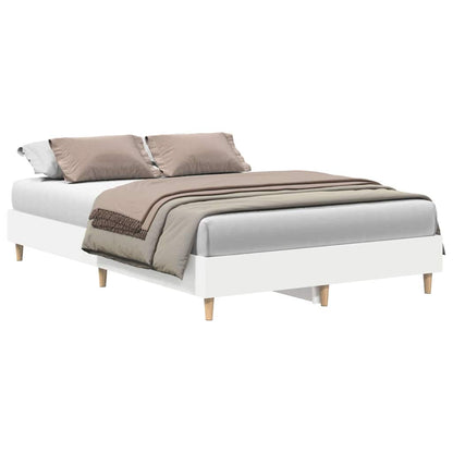 Struttura del letto Bianco 137 x 190 cm Legno ingegnerizzato