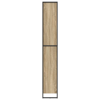 Armadio per Libri 60 x 30 x 189,5 cm Legno multistrato Sonoma | homemem39