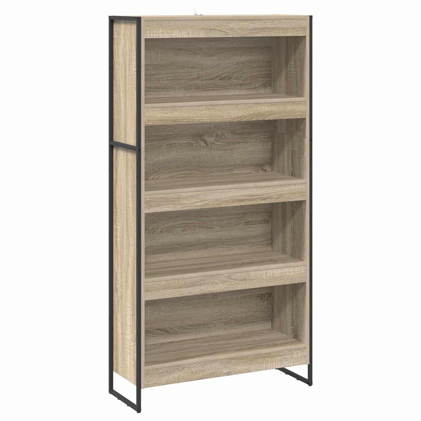 Armadio per Libri 80 x 30 x 155 cm Legno multistrato Sonoma | homemem39