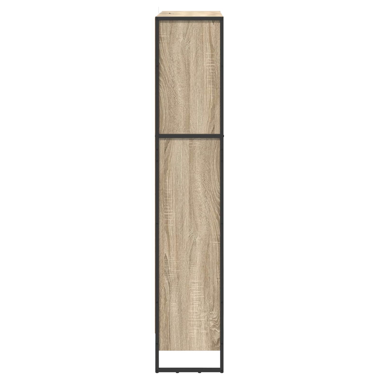 Armadio per Libri 80 x 30 x 155 cm Legno multistrato Sonoma | homemem39