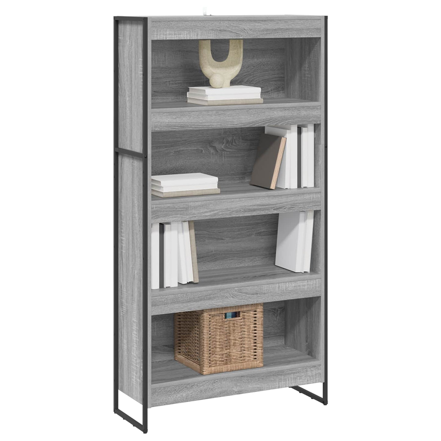 Armadio per Libri 80 x 30 x 155 cm Legno multistrato | homemem39