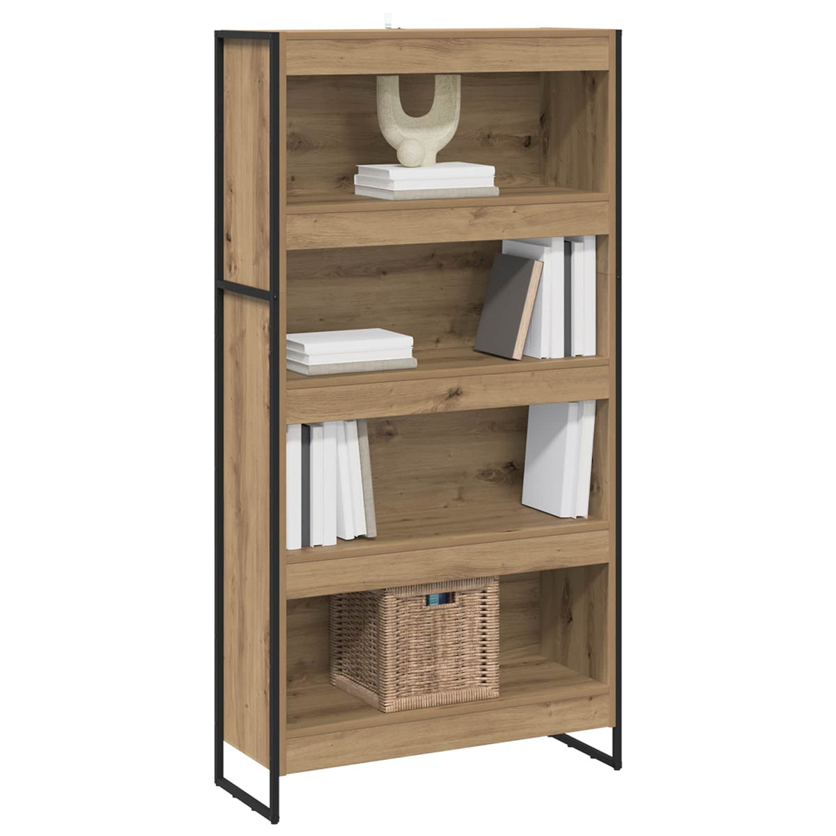 Armadio per Libri 80 x 30 x 155 cm Legno ingegnerizzato