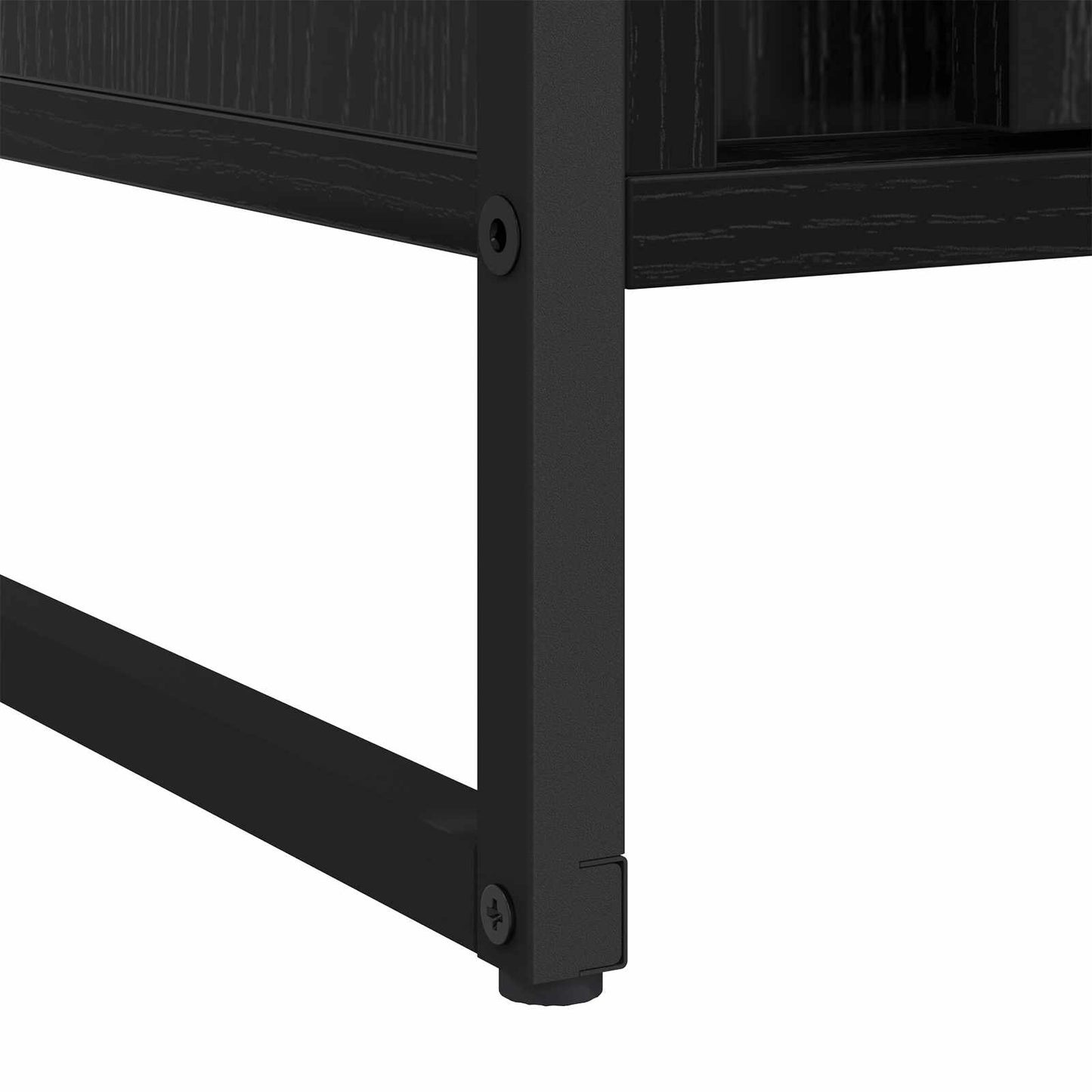 Armadio Rovere Nero 50 x 50 x 200 cm Legno multistrato | homemem39