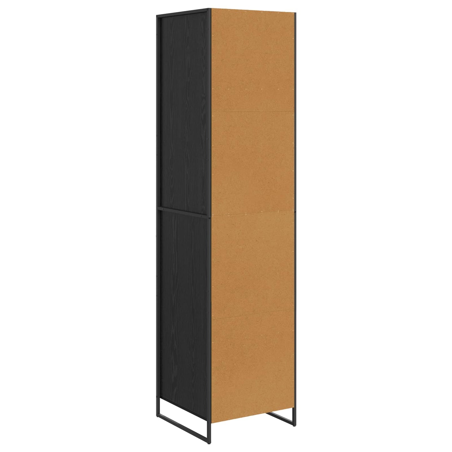 Armadio Rovere Nero 50 x 50 x 200 cm Legno multistrato | homemem39